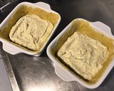 Une image de l'étape 10 de Flans ricotta et noix crème de moutarde (pâte sablée maison aux kiwis).