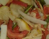 A picture of step 3 of Gajar muli achar.