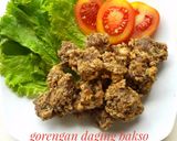 Foto langkah ke 6 dari resep Gorengan daging bakso.