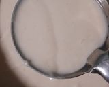 A picture of step 3 of Tricolour Pancakes.