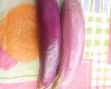 Foto langkah ke 1 dari resep Terong orak arik telur pedas.
