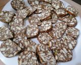 صورة لخطوة 1 من وصفة حلى القصدير (حلى طيبين) سهل ولذيذ جداً 😋😋
