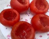 Foto del paso 1 de la receta: Tomates rellenos con arroz y atún
