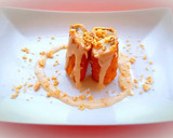 Foto del paso 4 de la receta: Canelones de carrillada al vino tinto y bechamel de turrón