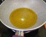 A picture of step 5 of Palak Paneer (no onion, no garlic)..