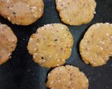 A picture of step 2 of Wheat and Peanut Mathri.
