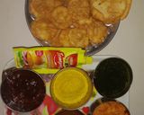 स्मॉल पकवान विथ आलू चाट (Small pakwan with aloo chaat recipe in Hindi) रेसिपी चरण 3 फोटो
