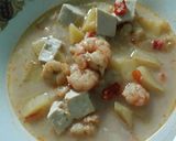 Foto langkah ke 5 dari resep Sayur tahu,kentang dan udang.