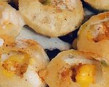 A picture of step 5 of Meethi puri.