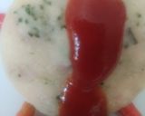 A picture of step 4 of Broccoli Idli.