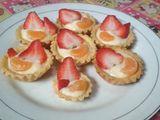 Pie buah tanpa siraman agar2