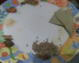 A picture of step 2 of Chana dal pulao.