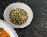 A picture of step 2 of Panchratna Dal (Dhaba style Dal Tadka).