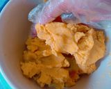A picture of step 5 of Sweet Potato Rolls.