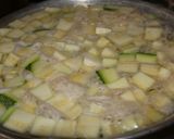 A picture of step 3 of Red Enchiladas with Vegetable Picadillo.