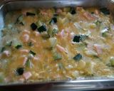 Foto del paso 5 de la receta: Pastel de calabacín y pechuga de pavo