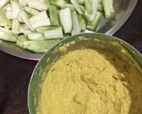 A picture of step 2 of Lentil Fritters in Ridge Gourd Curry.