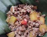 Foto langkah ke 3 dari resep Bacang Nasi Tanpa Santan.