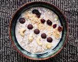รูปขั้นตอนการทำที่ 5 ของ Banana chocolate overnight oatmeal (350 kcal) อาหารเช้าคลีน