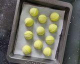 รูปขั้นตอนการทำที่ 5 ของ Pistachio cookie with chocolate พิสคาซิโอคุกกี้ไส้ช็อกโกแลต