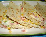 Quesadillas recept két féle töltelékkel recept fázis 8 fotója