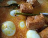 Foto langkah ke 1 dari resep Gulai Telur Tahu Buncis.