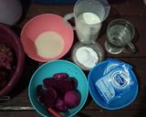Foto langkah ke 1 dari resep Ice cream buah naga.