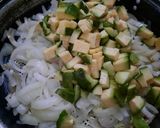 Foto del paso 3 de la receta: Relleno fácil de zapallitos para tarta o cazuelas