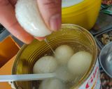A picture of step 3 of Instant Rasmalai.