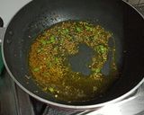 A picture of step 12 of Lobia Daal.