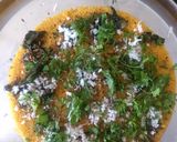 A picture of step 4 of Dhokla.