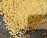 A picture of step 2 of Besan Laddu.