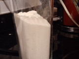 Queque de yogurt con pera y manzana