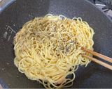 A picture of step 3 of Morning Pasta 🤗 Japanese Mentaiko pasta.