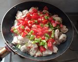 A picture of step 1 of Sweet and Sour Chicken.