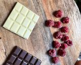 Une image de l'étape 1 de Franui chocolat 🍫 framboises 🎈.