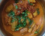 A picture of step 5 of Stuffed Bittergourd (Bittermelon) and Potato sabji.