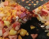 A picture of step 4 of SPAM Breakfast Skillet.