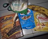 Foto langkah ke 1 dari resep Pisang Bakar Manis Cokelat Teflon.