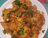 गोभी आलू की सब्जी (Gobhi aloo ki sabzi recipe in Hindi) रेसिपी चरण 3 फोटो
