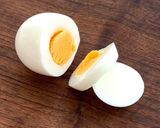 A picture of step 2 of Egg Open Sandwich.