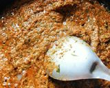 A picture of step 4 of Chole in brown gravy.