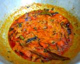 A picture of step 8 of Katla fish biryani in electric rice cooker.