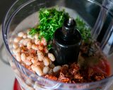 Melegszendvicskrém/tésztaszósz fehérbabból (gluténmentes, paleo, vegán, vegetáriánus) recept fázis 2 fotója