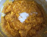 A picture of step 4 of Motichur laddu.