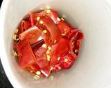 A picture of step 2 of Szechuan sauce.