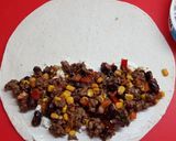 Φωτογραφία βήματος 4 της συνταγής Quesadillas με κιμά/λαχανικά και dip αβοκάντο