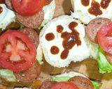 A picture of step 4 of Pepperoni Mini Burger 🍔.