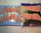 A picture of step 6 of Pasta Salad with Smoked Salmon and Lemon-Marinated Zucchini.