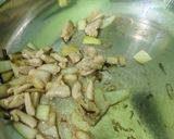 Foto langkah ke 5 dari resep Spaghetti Wow Carbonara Topping Ayam Bombay.